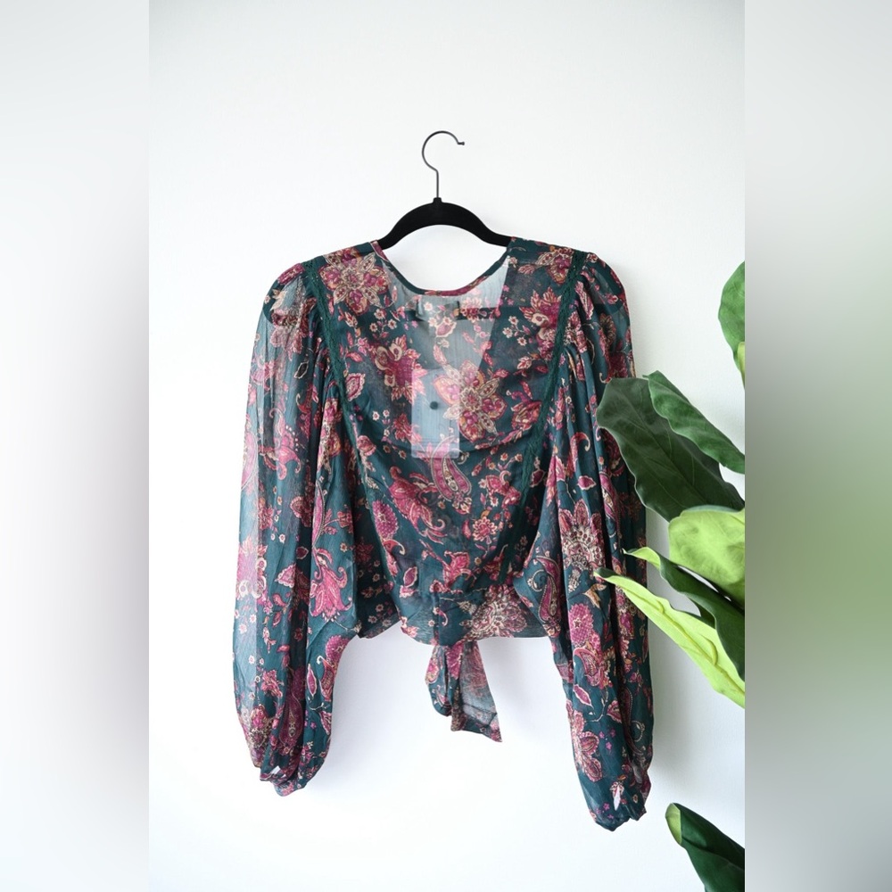 Band Of The Free River Deep Paisley Blouse - Picture 8 of 10